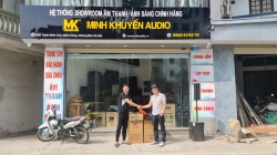 Bàn giao bộ karaoke Anh Thành Nam Trực Nam Định