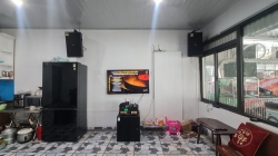 Bàn giao bộ dàn âm thanh siêu Vip