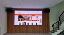 Tiếp tục bàn giao hệ thống âm thanh, màn LED tại  khu đô thị Ecopack