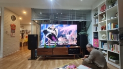  Bàn giao bộ dàn karaoke cho GĐ chị Khoa tại chung cư Đại Kim, Hà Nội
