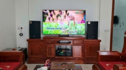 Bàn giao bộ dàn karaoke cho GĐ chị Lan tại Phú Xuyên, TP Hà Nội