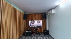 Bàn giao bộ dàn karaoke siêu đỉnh biệt phủ GĐ anh Hưng tại Hà Nam