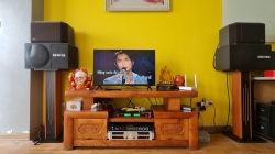 Bàn giao bộ dàn karaoke cho GĐ Anh Toàn chung cư CT36A Định Công , HN