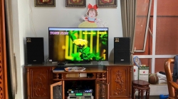 Bàn giao bộ dàn karaoke siêu đỉnh cho GĐ chú Nam tại Kim Giang, HN