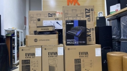 Bàn giao hệ thống loa EVIVA  