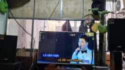 Bàn giao dàn karaoke 40tr anh Hùng số 238 Kim Giang